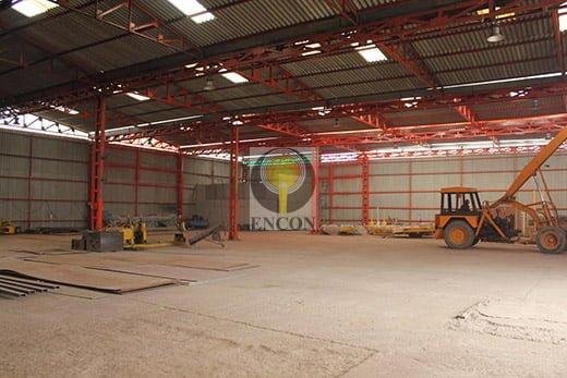 inside view of cutting area