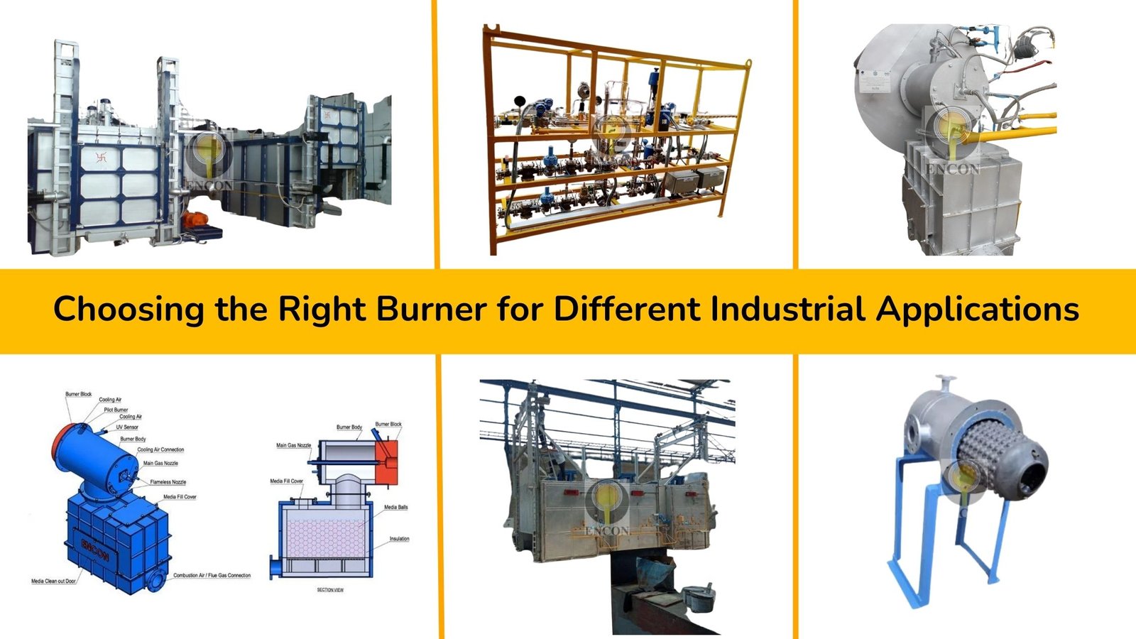 Choosing the Right Burner for Different Industrial Applications