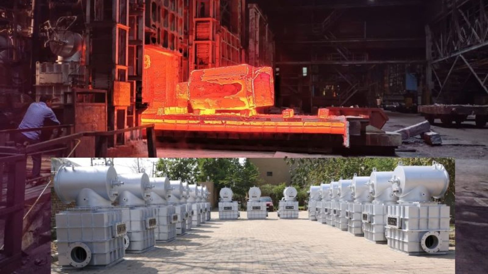 ESCO model for furnace efficiency with regenerative burners