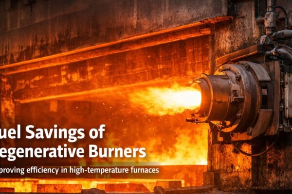 Fuel savings of regenerative burners in high-temperature industrial furnaces